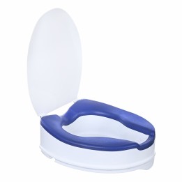 Sedile toilette con coperchio 10 cm SoftRelief NT500AM