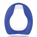 Sedile toilette con coperchio 10 cm SoftRelief NT500AM