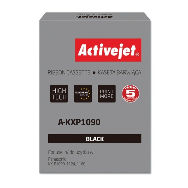 Activejet A-KXP1090 nastro inchiostrato (ricambio per Panasonic KX-P115, Supreme, 4.000.000 caratteri, nero)