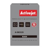 Activejet A-OKI320 nastro (ricambio OKI 9002303, 3000000 caratteri, Supreme, nero) 100 pezzi