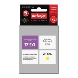 Activejet AB-3219YNX Cartuccia d'inchiostro (sostituzione per Brother LC3219Y XL , Supreme, 20 ml, giallo)