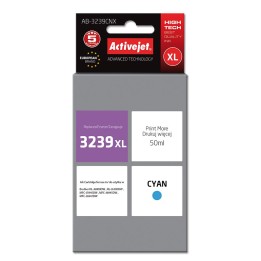 Activejet AB-3239CNX cartuccia inchiostro (sostituzione per Brother LC3239XLC, Supreme, 50 ml, ciano)