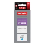 Activejet AB-5000C Bottiglia d'inchiostro (sostituzione per Brother BT-5000C, Supreme, 50 ml, 5000 pagine ciano)