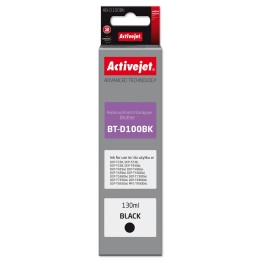 Activejet AB-D100Bk Cartuccia inchiostro per stampanti Brother sostitutiva per Brother BT-D100BK, Supreme, 130 ml, nero