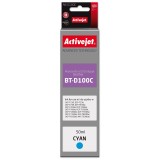 Activejet AB-D100C Cartuccia inchiostro per stampanti Brother sostitutiva per Brother BT-D100C, Supreme, 50 ml, ciano