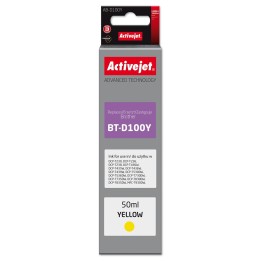 Activejet AB-D100Y Cartuccia inchiostro per stampanti Brother sostitutiva per Brother BT-D100Y, Supreme, 50 ml, giallo