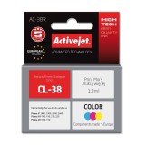 Inchiostro Activejet AC-38R (sostituzione per Canon CL-38, Premium, 12 ml, a colori)