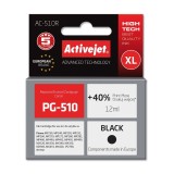 Cartuccia di inchiostro Activejet AC-510R (sostituzione per Canon PG-510, Premium, 12 ml, nero)