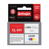 Cartuccia di inchiostro Activejet AC-511R (sostituzione per Canon CL-511, Premium, 12 ml, colore)