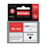Activejet AC-512R Inchiostro (compatibile con Canon PG-512, Premium, 18 ml, nero)