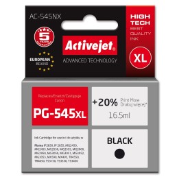 Activejet AC-545NX Inchiostro (sostitutivo Canon PG-545XL, Supreme, 16.5ml, nero)