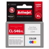 Activejet AC-546NX Inchiostro per stampante Canon sostitutivo Canon CL-546XL, Supreme, 15 ml, ciano magenta giallo