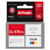 Activejet AC-576NX Canon inchiostro stampante sostitutivo Canon CL-576XL, Supreme, 15 ml, colore: blu giallo magenta