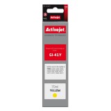 Activejet AC-G41Y Bottiglia d'inchiostro (Sostituzione per Canon GI-41Y 4545C001, Supreme, 70 ml, giallo)