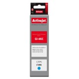 Activejet AC-G46C Cartuccia inchiostro per stampanti Canon sostitutivo per Canon GI-46C, Supreme, 135 ml, ciano