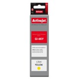 Activejet AC-G46Y Cartuccia inchiostro per stampanti Canon sostitutivo per Canon GI-46Y, Supreme, 135 ml, giallo