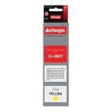 Activejet AC-G490Y Cartuccia d'inchiostro (sostituzione per Canon GI-490Y, Supreme, 70 ml, 7000 pagine giallo)