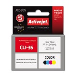 Activejet ACC-36N cartuccia d'inchiostro (sostituzione per Canon CLI-36, Supreme, 12.5 ml, colore)