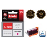 Activejet ACC-526MN Inchiostro (sostituzione per Canon CLI-526M, Supreme, 10 ml, magenta)