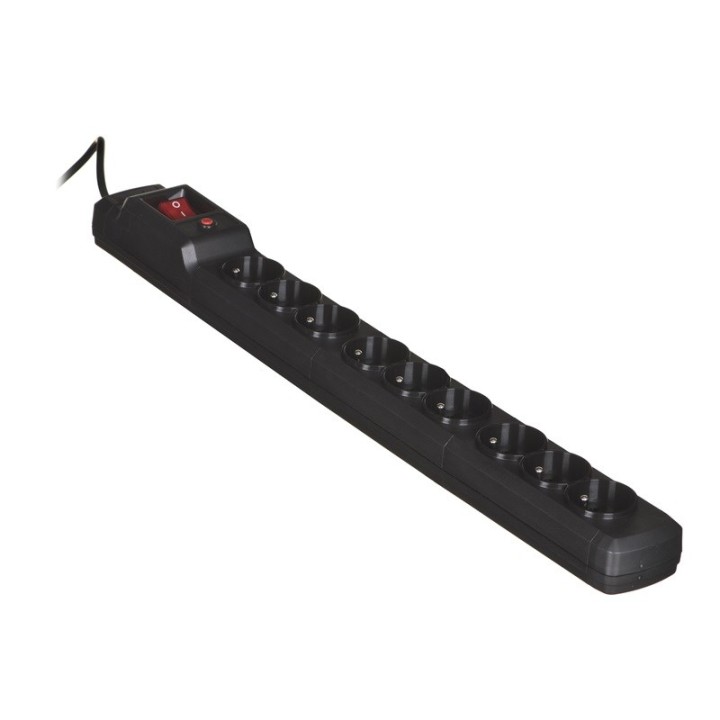 Activejet ACJ COMBO 9GN 3M multipresa nera con cavo