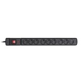 Activejet ACJ COMBO 9GN 3M multipresa nera con cavo