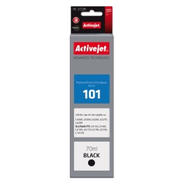 Activejet AE-101BK Flacone inchiostro (sostituzione Epson 101, Supreme, 70 ml, nero)