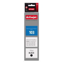 Activejet AE-103Bk Bottiglia di inchiostro (Ricambio Epson 103 C13T00S14A, Supreme, 70 ml, 4500 nero)