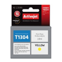 Activejet AE-1304N Inchiostro (sostituzione per Epson T1304, Supreme, 18 ml, giallo)