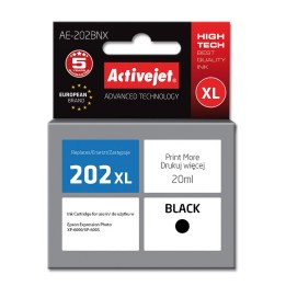Activejet AE-202BNX inchiostro (sostituzione per Epson 202XL G14010, Supreme, 20 ml, nero)