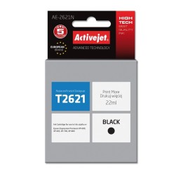 Activejet AE-2621N Cartuccia inchiostro (sostituzione per Epson 26 T2621, Supreme, 22 ml, nero)