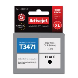 Activejet AE-34BNX Inchiostro (sostituzione per Epson 34XL T3471, Supreme, 30 ml, nero)