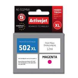 Activejet AE-502MNX inchiostro (sostituzione per Epson 502XL W34010, Supreme, 12 ml, magenta)
