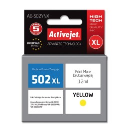Activejet AE-502YNX inchiostro (sostituzione per Epson 502XL W44010, Supreme, 12 ml, giallo)