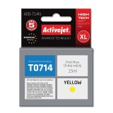 Activejet AEB-714N Inchiostro (sostitutivo per Epson T0714 T0894 T1004, Supreme, 15 ml, giallo)