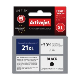 Activejet AH-21RX Inchiostro (ricambio per HP 21XL C9351A, Premium, 20 ml, nero)