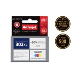 Activejet AH-302CRX Inchiostro (sostituzione HP 302XL F6U67AE, Premium, 21 ml, 500 pagine colore)