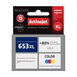 Activejet AH-653CRX Inchiostro (sostituzione per HP 652 F6V24AE, Premium, 320 pagine, colore)