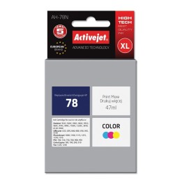 Activejet AH-78N Cartuccia inchiostro (ricambio HP 78 C6578D, Supreme, 47 ml, colore)