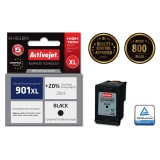 Activejet AH-901BRX Inchiostro (sostituzione per HP 901XL CC654AE, Premium, 20 ml, nero)