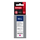 Activejet AH-912MRX Inchiostro (sostituzione per HP 912XL 3YL82AE, Premium, 990 pagine, 12 ml magenta)