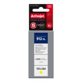 Activejet AH-912YRX Cartuccia d'inchiostro (sostituzione per HP 912XL 3YL83AE, Premium, 990 pagine, 12 ml giallo)
