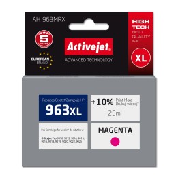Activejet AH-963MRX Inchiostro (ricambio per HP 963XL 3JA28AE, Premium, 1760 pagine, 25 ml magenta)