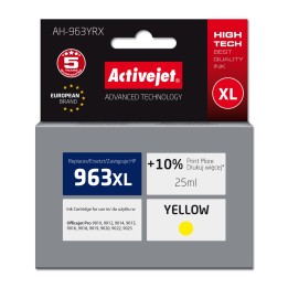 Activejet AH-963YRX Inchiostro (ricambio per HP 963XL 3JA29AE, Premium, 1760 pagine, 25 ml giallo)