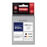 Activejet AH-M652RX Inchiostro (sostituzione per HP 652 F6V25AE/F6V24AE, Premium, 1 x 20 ml 1 x 21 ml, colore nero)