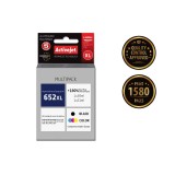 Activejet AH-M652RX Inchiostro (sostituzione per HP 652 F6V25AE/F6V24AE, Premium, 1 x 20 ml 1 x 21 ml, colore nero)