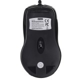 Activejet AMY-083 mouse cablato USB (ottico, 1000 DPI, nero)
