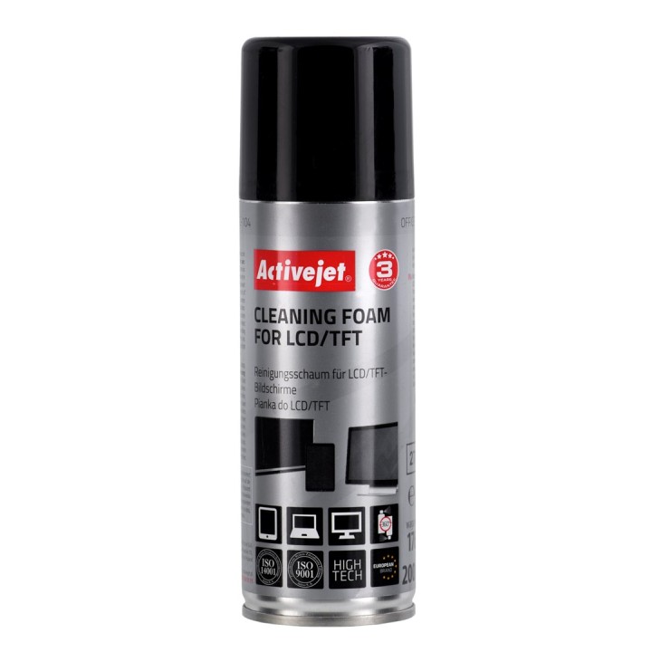 Activejet AOC-104 Schiuma pulizia per matrici LCD/TFT 200ml