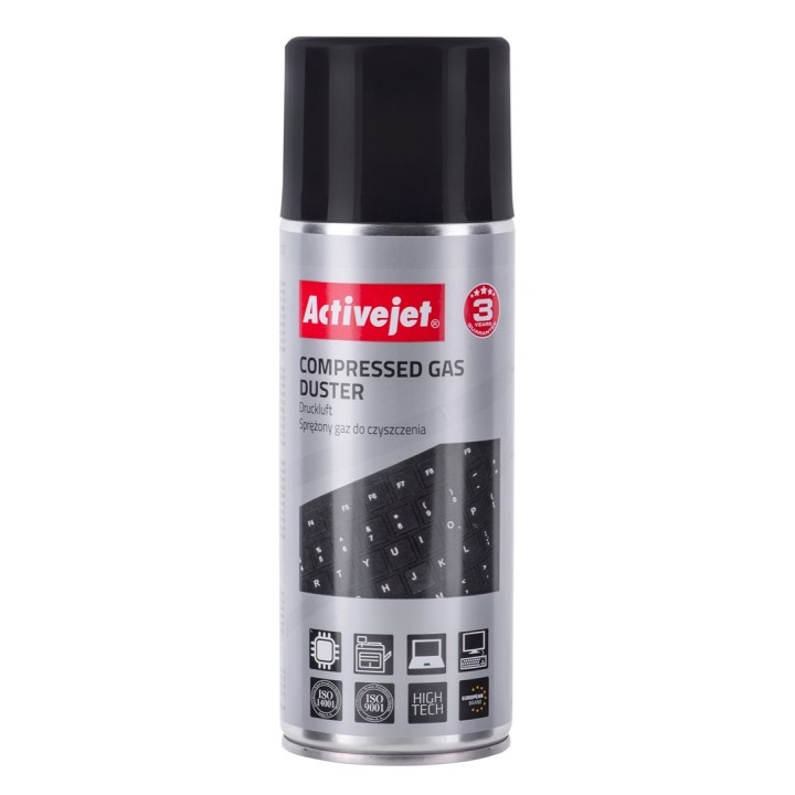 Activejet AOC-200 Aria compressa (400 ml) spray aria per pulizia posti difficili da raggiungere