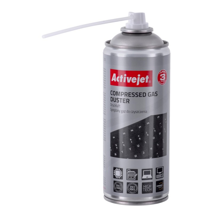 Activejet AOC-200 Aria compressa (400 ml) spray aria per pulizia posti difficili da raggiungere