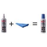 Activejet AOC-269 kit detergente schermo liquido 2in1 250 ml 20x20 cm detergente schermo detergente plastica e panno in microfib